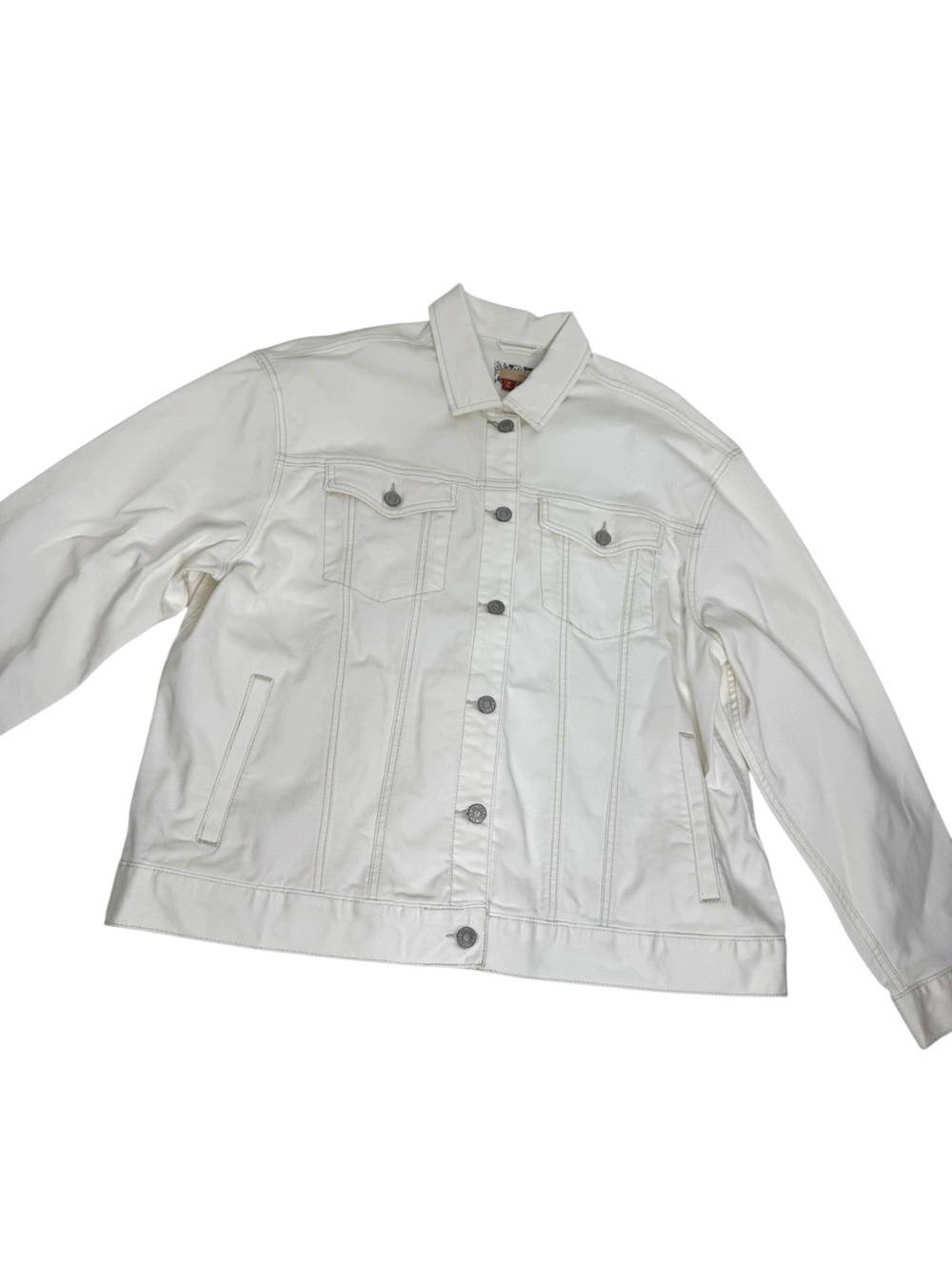 Pilcro White Denim Jean Jacket - Picture 7 of 13